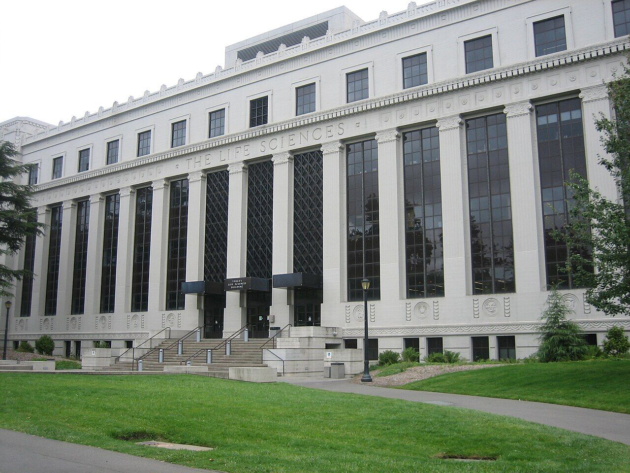 Modern building exterior of UC Museum of Paleontology